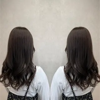 ロング カラー tocca 💜石田愛結💜のヘアスタイル