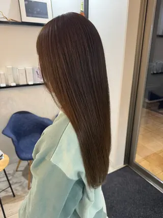 ロング カラー Az所属・Az ながいりかのヘアスタイル