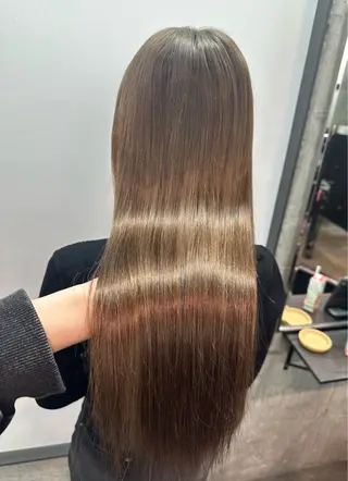 ロング 🫧シールエクステ/ カラー🫧アサミ️のヘアスタイル