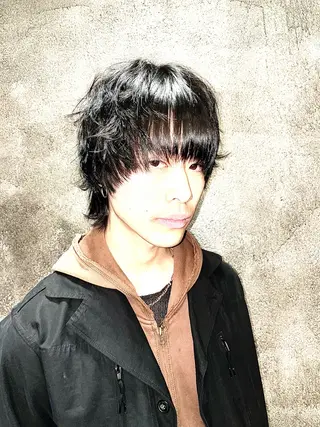 メンズ デザインカラー⭐︎★ 🐆hyo🐆のヘアスタイル