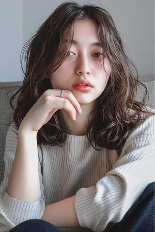 ロング カラー 最新ケアカラー 髪質改善YUTOのヘアスタイル