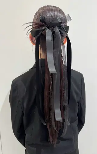 セミロング ヘアアレンジ ヘアアレンジ支持率 No.1🥇RIKOのヘアスタイル