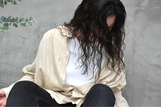 ロング カラー パーマ 🫧髪質改善🫧 佐々木隆誠のヘアスタイル