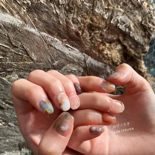 ネイル ゆびノさき茨木店 ニュアンス/アートのネイルデザイン