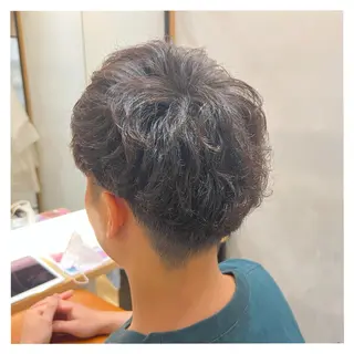 ショート パーマ メンズ まちだ ひとみのヘアスタイル