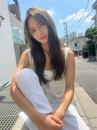 カラー ナチュラル🫧透明感 艶髪✨️亘 蓮太のヘアスタイル