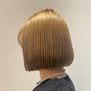 ミディアム ボブ/透明感カラー 🧸YUI❤️のヘアスタイル