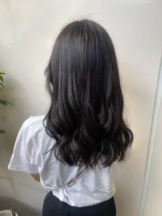 ロング カラー 羽エクステ/シール エクステ/横浜駅5分のヘアスタイル