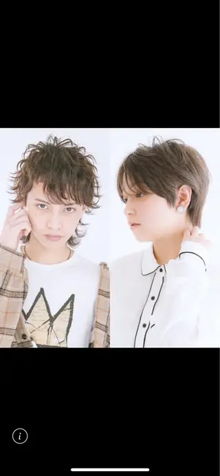 ミディアム パーマ hatena所属・hatena 🫧のマツエク・マツパデザイン