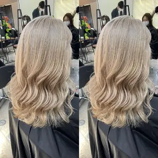 ミディアム 髪質改善カラー＊ rinのヘアスタイル