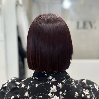 ショート カラー 田島拓海 ボブカットのヘアスタイル