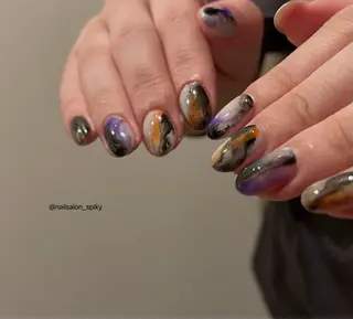 ネイル Spiky とうげ ふうかのネイルデザイン