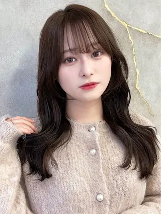 ロング 宮嶋 蓮のヘアスタイル