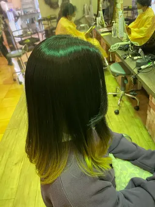 ロング hair  make echo所属・hair make echo滿木あい花のヘアスタイル