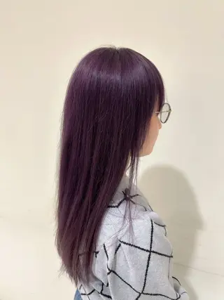 ロング カラー 髪質改善/ストレート パーマ長久手/ひかるのヘアスタイル