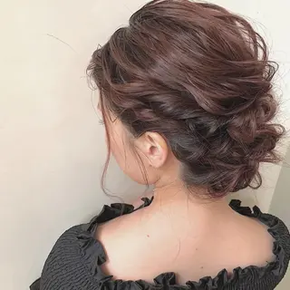 ヘアアレンジ 佐藤 梨里花 ❤︎のヘアスタイル