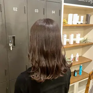 セミロング カラー theBRIDGE/ 神谷ゆうなのヘアスタイル