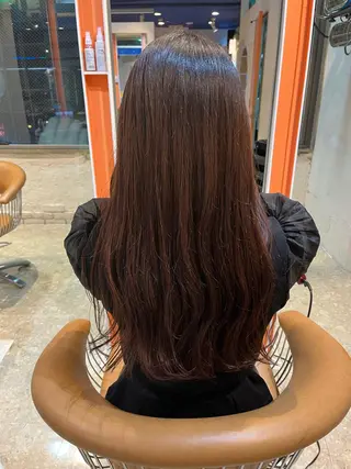 ロング うしだ かおるのヘアスタイル