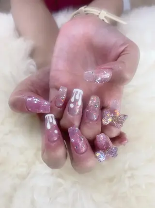 ロング 💜MIYA nail川崎店のネイルデザイン