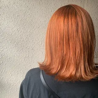 ミディアム カラー chouette/ 根本優希のヘアスタイル