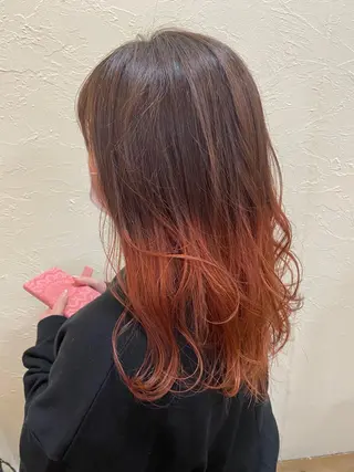 ロング カラー ENIF ヤマグチアツコのヘアスタイル