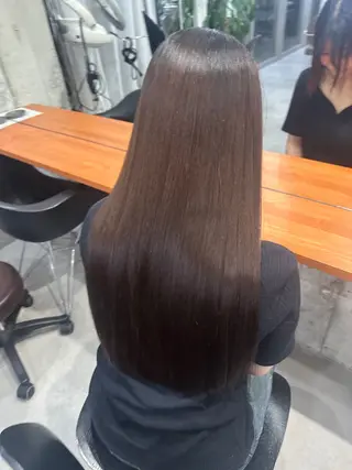 ロング 髪質改善／縮毛矯正 関根青葉のヘアスタイル