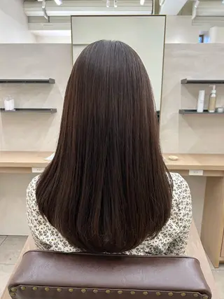 セミロング 平川 翔大のヘアスタイル