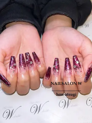 ミディアム ネイルサロン ダブルのネイルデザイン