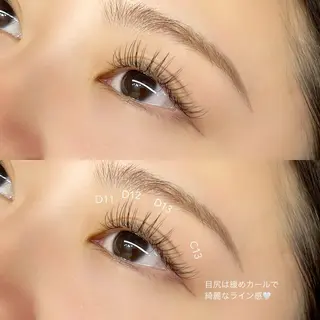 マツエク・マツパ eye HONOKAのマツエク・マツパデザイン