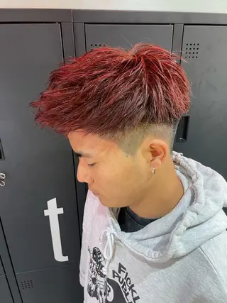 カラー メンズ 町田エリアＮｏ．１/ パーマ特化/太田京希のヘアスタイル