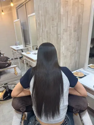 ロング カラー 三瓶 龍皇のヘアスタイル