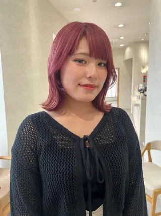 ミディアム miku/ 透明感カラーのヘアスタイル