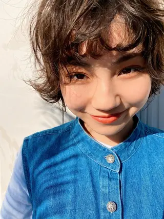 ショート カラー メンズカット特化柏駅 徒歩3分LOUのヘアスタイル