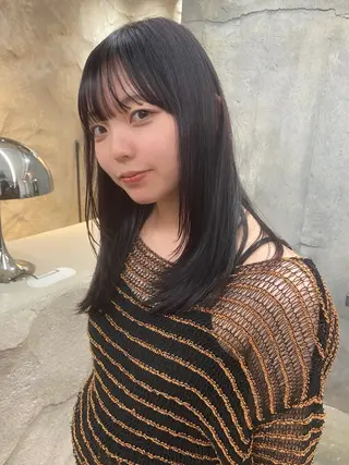 セミロング カラー モデル様募集中 🦴harunaのヘアスタイル