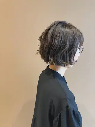 ショート あかり🌷ナチュラル 、透明感カラーのヘアスタイル