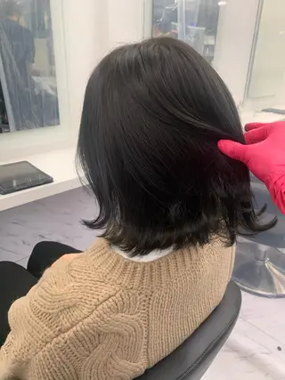 ミディアム 【美容室が苦手な方 専問美容室】MIHOのヘアスタイル