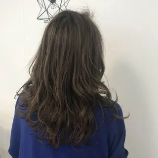 セミロング カラー ショート、ボブ/ 川鍋薫のヘアスタイル