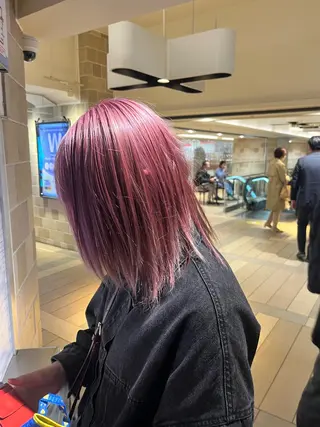 ミディアム カラー 5:8所属・吉祥寺【髪質改善カラ ー/ブリーチ】藤井のヘアスタイル