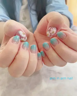 ネイル arm in arm ︎✿Yamamotoのマツエク・マツパデザイン