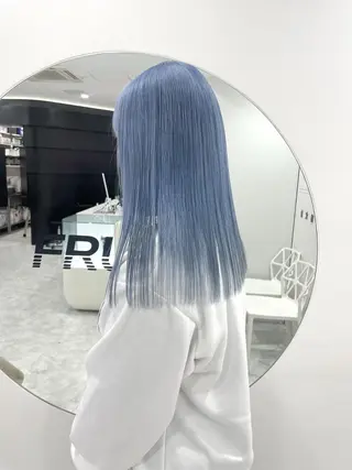 カラー 韓国アイドル🤍ブリ ーチカラー🤍わかなのヘアスタイル