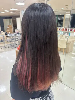 カラー 🎀暖色カラー/透明 感カラー/ひな🎀のヘアスタイル