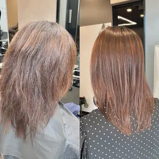 ミディアム HARUKI MINATO Japan SENDAI所属・🌈【透明感・韓国 ヘア】がっきー🌈のヘアスタイル