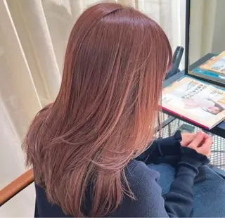 セミロング 美髪✨艶髪✨髪質改善 カラー特化❣辻本悠心のヘアスタイル