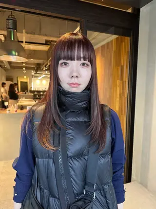 ロング カラー ピンクカラー/ mana🎀のヘアスタイル