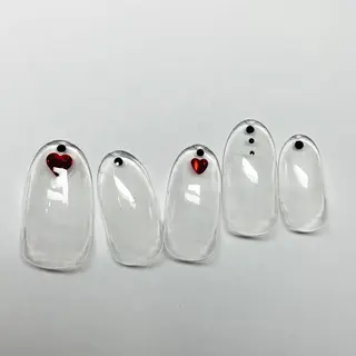 ネイル ネイルPetit Ribbonのネイルデザイン