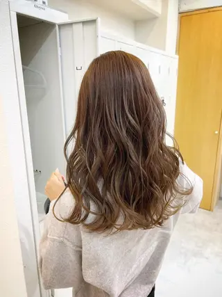 セミロング カラー Stir Maison 大宮所属・ryuma/ボブ /透明感カラーのヘアスタイル