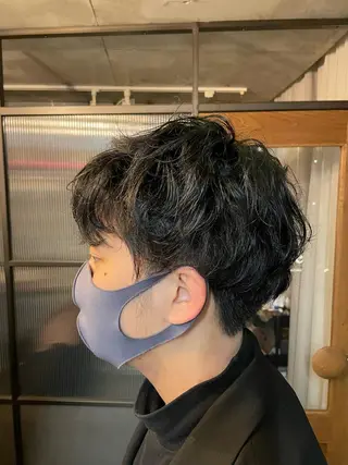 ショート パーマ メンズ やすだ しおりのエステ・リラクイメージ