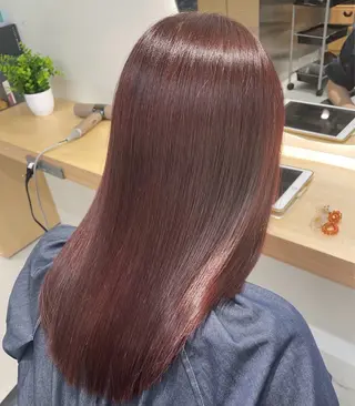 セミロング カラー 艶髪特化✨ rinaのヘアスタイル