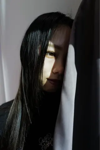 ロング 掛川 愛菜のヘアスタイル