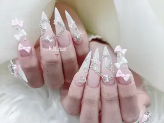 ネイル K.bi_nailsalon所属・K.bi_nail ネイル長さ出し専門店のネイルデザイン